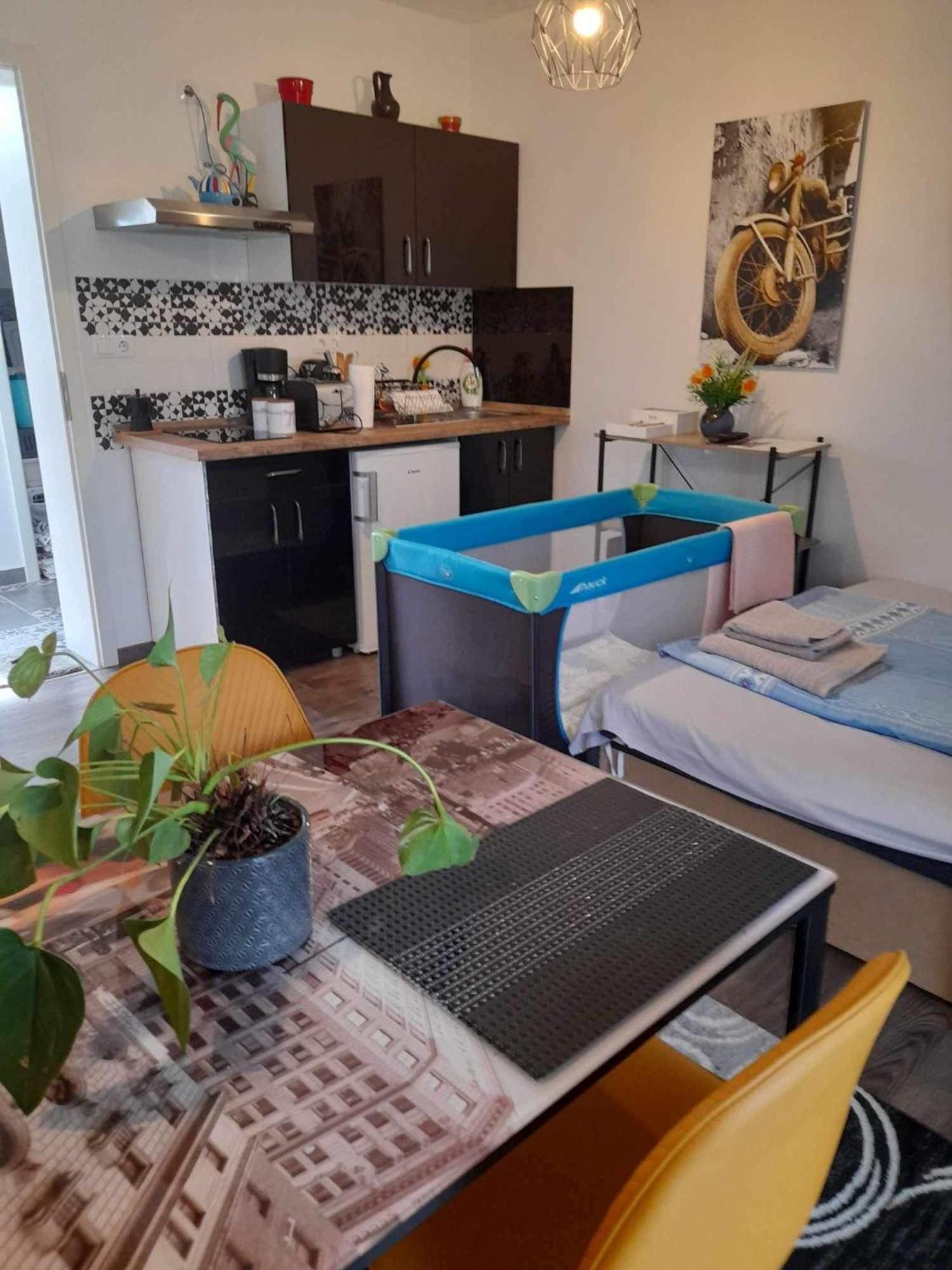 Edina Vendeghaz-Gyenesdias Apartment Ngoại thất bức ảnh